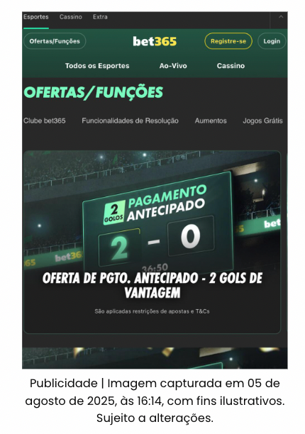 bônus bet365